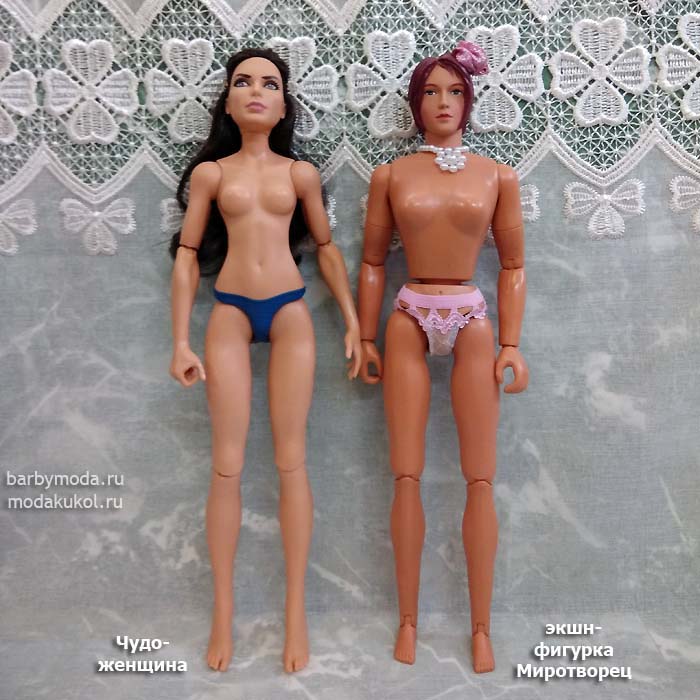 Сравнение кукол размера Барби